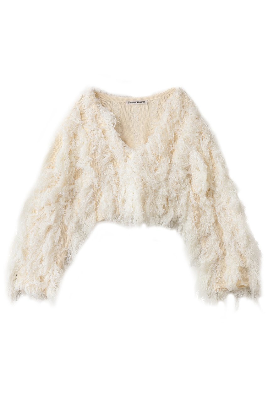 【プランク プロジェクト/PRANK PROJECT】のフラッフィーニットカーディガン / Fluffy Knit Cardigan インテリア・キッズ・メンズ・レディースファッション・服の通販 founy(ファニー) 　ファッション　Fashion　レディースファッション　Fashion for Women　トップス・カットソー　Cut & Sew Tops　ニット　Knit Tops & Sweaters　カーディガン・羽織り　Layered Style Cardigans　カーディガン　Cardigan, Knitwear　クロップド　Cropped, Short Length　スリーブ　Sleeve, Long Sleeve / Short Sleeve　ロング　Long, Long-Length　新作・新入荷　New Arrivals / New In　A/W・秋冬　Autumn/Winter　WHT(ホワイト)|ID: prp329100004745588 ipo3291000000034307829
