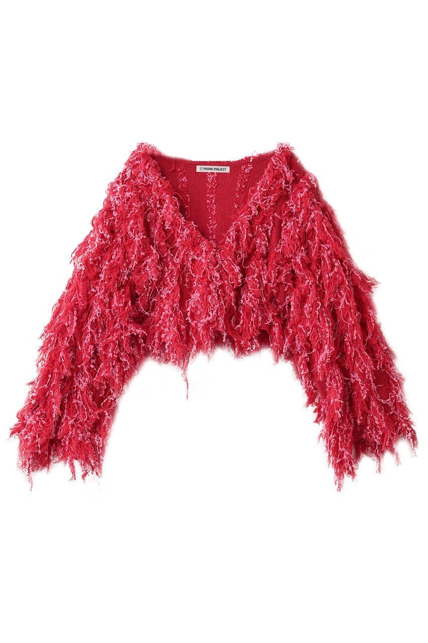 【プランク プロジェクト/PRANK PROJECT】のフラッフィーニットカーディガン / Fluffy Knit Cardigan インテリア・キッズ・メンズ・レディースファッション・服の通販 founy(ファニー) 　ファッション　Fashion　レディースファッション　Fashion for Women　トップス・カットソー　Cut & Sew Tops　ニット　Knit Tops & Sweaters　カーディガン・羽織り　Layered Style Cardigans　カーディガン　Cardigan, Knitwear　クロップド　Cropped, Short Length　スリーブ　Sleeve, Long Sleeve / Short Sleeve　ロング　Long, Long-Length　新作・新入荷　New Arrivals / New In　A/W・秋冬　Autumn/Winter　RED(レッド)|ID: prp329100004745588 ipo3291000000034307830