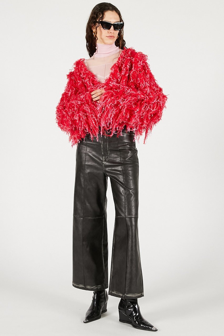 【プランク プロジェクト/PRANK PROJECT】のフラッフィーニットカーディガン / Fluffy Knit Cardigan 人気、トレンドファッション・服の通販 founy(ファニー) 　ファッション　Fashion　レディースファッション　Fashion for Women　トップス・カットソー　Cut & Sew Tops　ニット　Knit Tops & Sweaters　カーディガン・羽織り　Layered Style Cardigans　カーディガン　Cardigan, Knitwear　クロップド　Cropped, Short Length　スリーブ　Sleeve, Long Sleeve / Short Sleeve　ロング　Long, Long-Length　A/W・秋冬　Autumn/Winter　other-7|ID: prp329100004745588 ipo3291000000034639449