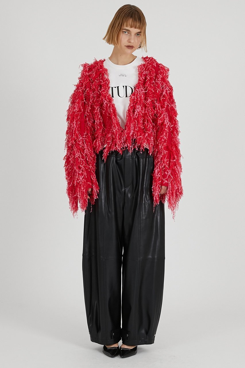【プランク プロジェクト/PRANK PROJECT】のフラッフィーニットカーディガン / Fluffy Knit Cardigan 人気、トレンドファッション・服の通販 founy(ファニー) 　ファッション　Fashion　レディースファッション　Fashion for Women　トップス・カットソー　Cut & Sew Tops　ニット　Knit Tops & Sweaters　カーディガン・羽織り　Layered Style Cardigans　カーディガン　Cardigan, Knitwear　クロップド　Cropped, Short Length　スリーブ　Sleeve, Long Sleeve / Short Sleeve　ロング　Long, Long-Length　A/W・秋冬　Autumn/Winter　other-8|ID: prp329100004745588 ipo3291000000034639450