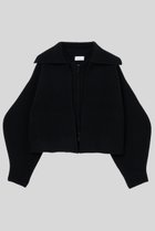 【イロット/IIROT】のTasmania ラム ジップ ジャケット 人気、トレンドファッション・服の通販 founy(ファニー) ファッション Fashion レディースファッション Fashion for Women アウター Coat / Outerwear Collection レディースジャケット・軽アウター Jackets ブルゾンジャケット・スポーティアウター Blouson Jackets インナー Innerwear ジップ Zip, Zipper ジャケット Jacket, Outerwear ドッキング Docking, Mixed Material ブルゾン Blouson, Bomber Jacket ベスト Vest, Waistcoat 畦 Ribbed Knit thumbnail ブラック|ID: prp329100004745589 ipo3291000000035359347