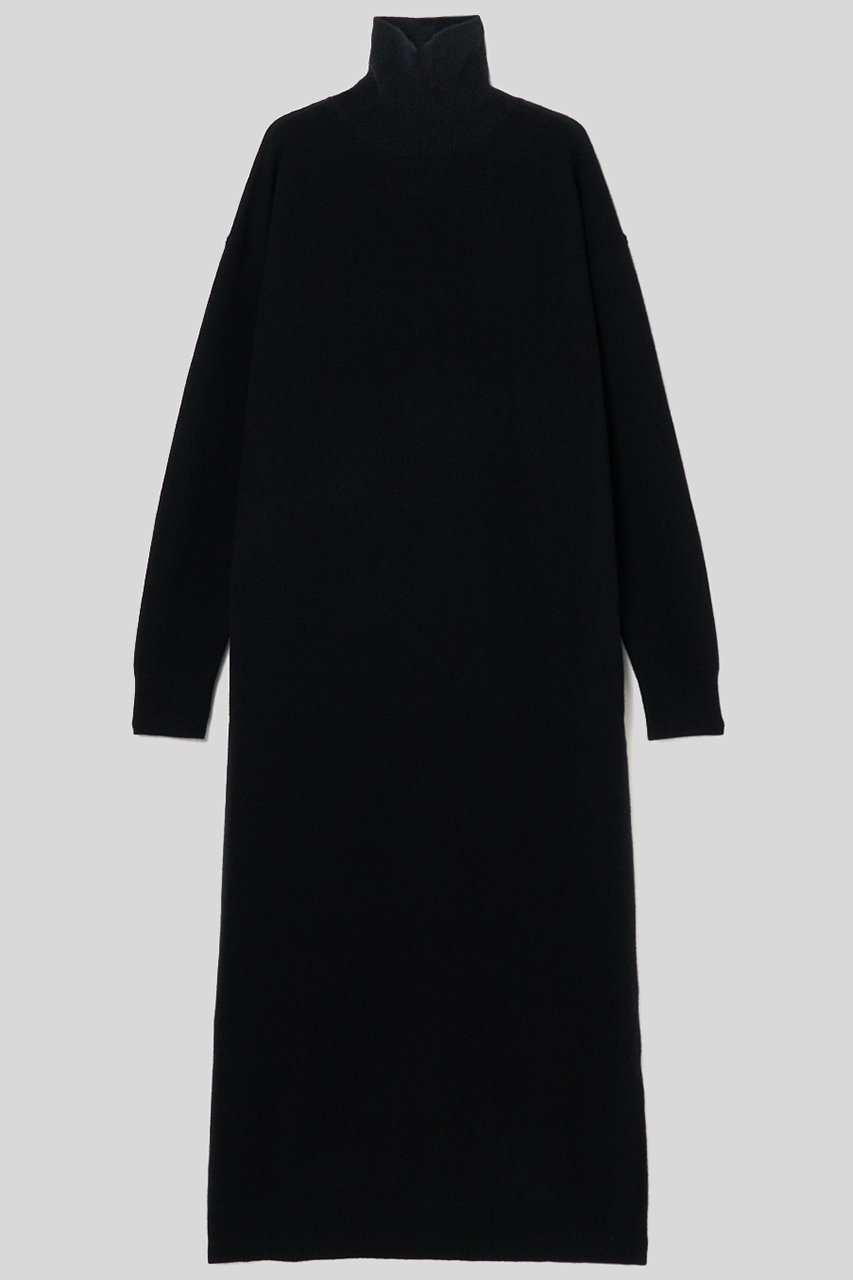 【イロット/IIROT】のTasmania ラム タートル ニットドレス インテリア・キッズ・メンズ・レディースファッション・服の通販 founy(ファニー) 　ファッション　Fashion　レディースファッション　Fashion for Women　スカート　Skirts　ロングスカート　Long Skirts / Maxi & Midi Skirts　ウォーム　Warm Fabric　エレガント 上品　Elegant　スリット　Slit, Slit Detail　タートル　Turtleneck, Turtle Collar　タートルネック　Turtleneck, High Neck　ドレス　Dress, One-Piece　ロング　Long, Long-Length　冬　Winter / This Winter　新作・新入荷　New Arrivals / New In　ブラック|ID: prp329100004745590 ipo3291000000034307842