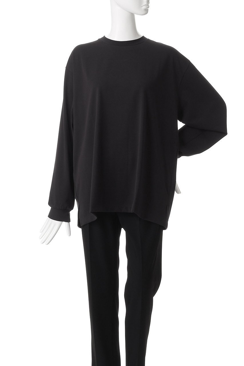 【メゾンスペシャル/MAISON SPECIAL】の【UNISEX】ECILプレーティング天竺カットソー L/S 人気、トレンドファッション・服の通販 founy(ファニー) 　ファッション　Fashion　レディースファッション　Fashion for Women　トップス・カットソー　Cut & Sew Tops　シャツ・ブラウス・オフィスカジュアル　Elegant Blouses & Button-Ups　ロングTシャツ・Tシャツ　Longline T-Shirts & Tees　カットソー・ベーシックTシャツ　Cut-and-Sewn Tops / Stretch Tees & Basics　ユニセックス　Unisex, Genderless　なめらか　Smooth, Silky Texture　インナー　Innerwear　カットソー　Cut and Sewn Top　コンパクト　Compact, Small Size　スリット　Slit, Slit Detail　スリーブ　Sleeve, Long Sleeve / Short Sleeve　ロング　Long, Long-Length　定番　Standard, Basic Item　新作・新入荷　New Arrivals / New In　other-2|ID: prp329100004745594 ipo3291000000034307869