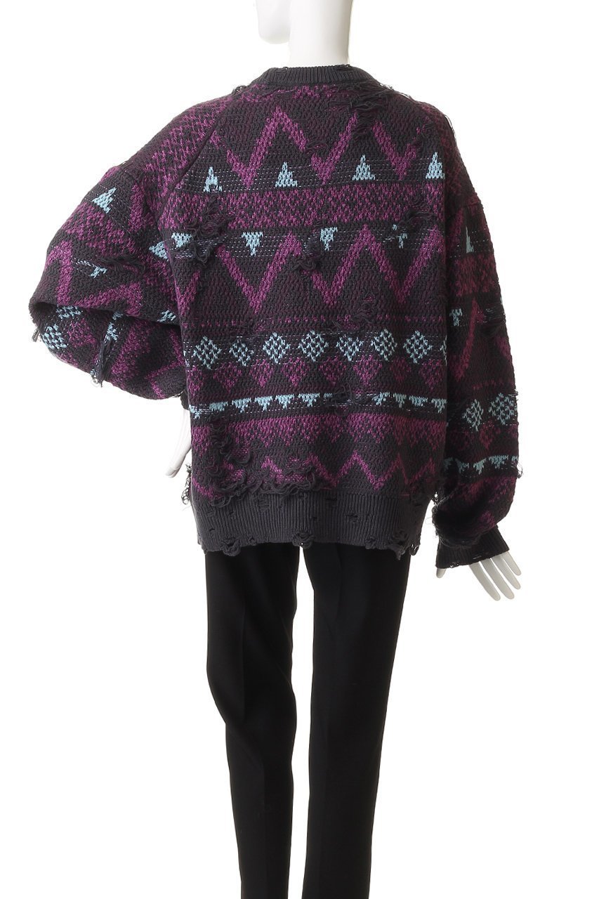 【メゾンスペシャル/MAISON SPECIAL】の【UNISEX】ノルディックダメージJQDニット 人気、トレンドファッション・服の通販 founy(ファニー) 　ファッション　Fashion　レディースファッション　Fashion for Women　トップス・カットソー　Cut & Sew Tops　ニット　Knit Tops & Sweaters　カジュアルプルオーバー・ニットトップス　Pullovers & Knit Tops / Casual Pullovers　ユニセックス　Unisex, Genderless　アクリル　Acrylic Material　クラシック　Classic, Timeless Style　ショルダー　Shoulder, Shoulder Strap　ダメージ　Distressed, Destroyed　ドロップ　Drop Shoulder, Dropped Style　A/W・秋冬　Autumn/Winter　other-4|ID: prp329100004745595 ipo3291000000035695671