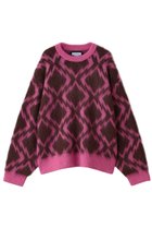 【メゾンスペシャル/MAISON SPECIAL】の【UNISEX】5GGモヘアシャギーニットPO ダイヤジオトリックメパターン 人気、トレンドファッション・服の通販 founy(ファニー) ファッション Fashion レディースファッション Fashion for Women トップス・カットソー Cut & Sew Tops ニット Knit Tops & Sweaters カジュアルプルオーバー・ニットトップス Pullovers & Knit Tops / Casual Pullovers ユニセックス Unisex, Genderless ジャカード／ジャガード Jacquard, Woven Pattern バランス Balance, Style Balance 新作・新入荷 New Arrivals / New In A/W・秋冬 Autumn/Winter thumbnail BRN(ブラウン)|ID: prp329100004745596 ipo3291000000034307884