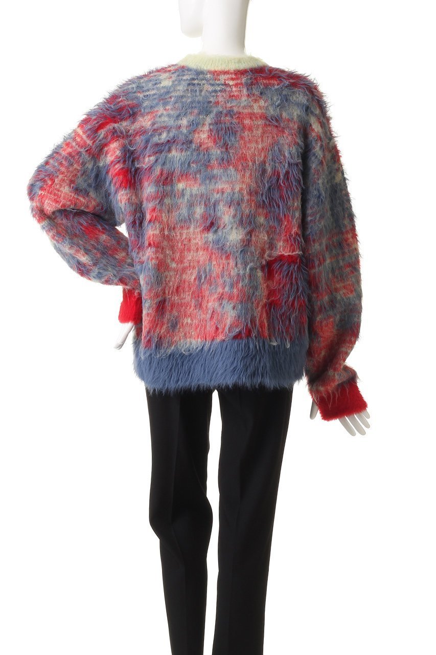 【メゾンスペシャル/MAISON SPECIAL】の【UNISEX】7GGシャギーJQDニット モザイクパターン 人気、トレンドファッション・服の通販 founy(ファニー) 　ファッション　Fashion　レディースファッション　Fashion for Women　トップス・カットソー　Cut & Sew Tops　ニット　Knit Tops & Sweaters　カジュアルプルオーバー・ニットトップス　Pullovers & Knit Tops / Casual Pullovers　ユニセックス　Unisex, Genderless　グラデーション　Gradient, Ombre　パターン　Pattern, Design Print　モザイク　Mosaic, Geometric Pattern　ラグジュアリー　Luxury, Elegant　新作・新入荷　New Arrivals / New In　other-4|ID: prp329100004745597 ipo3291000000034307895