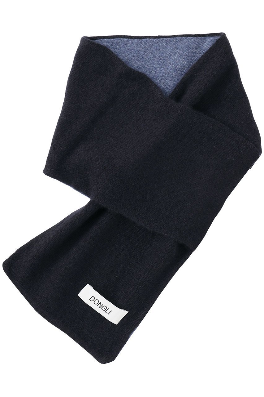 【ドンリー/DONGLI】のBABY CASHMERE PETIT KNIT MUFF インテリア・キッズ・メンズ・レディースファッション・服の通販 founy(ファニー) 　ファッション　Fashion　レディースファッション　Fashion for Women　ストール　Soft & Warm Scarves　マフラー・スヌード / 冬小物の定番　Scarves & Mufflers　コンパクト　Compact, Small Size　ストール　Stole, Wrap　ベビー　Baby, Babywear　マフラー　Scarf, Muffler　ネイビー|ID: prp329100004745598 ipo3291000000035403799