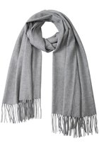 【ドンリー/DONGLI】のPLAIN STOLE 人気、トレンドファッション・服の通販 founy(ファニー) ファッション Fashion レディースファッション Fashion for Women ストール Soft & Warm Scarves マフラー・スヌード / 冬小物の定番 Scarves & Mufflers ユニセックス Unisex, Genderless ストール Stole, Wrap フリンジ Fringe, Tassel プレーン Plain, Simple マフラー Scarf, Muffler 再入荷 Restock / Back in Stock 無地 Plain, Solid Color thumbnail グレー|ID: prp329100004745599 ipo3291000000034307934
