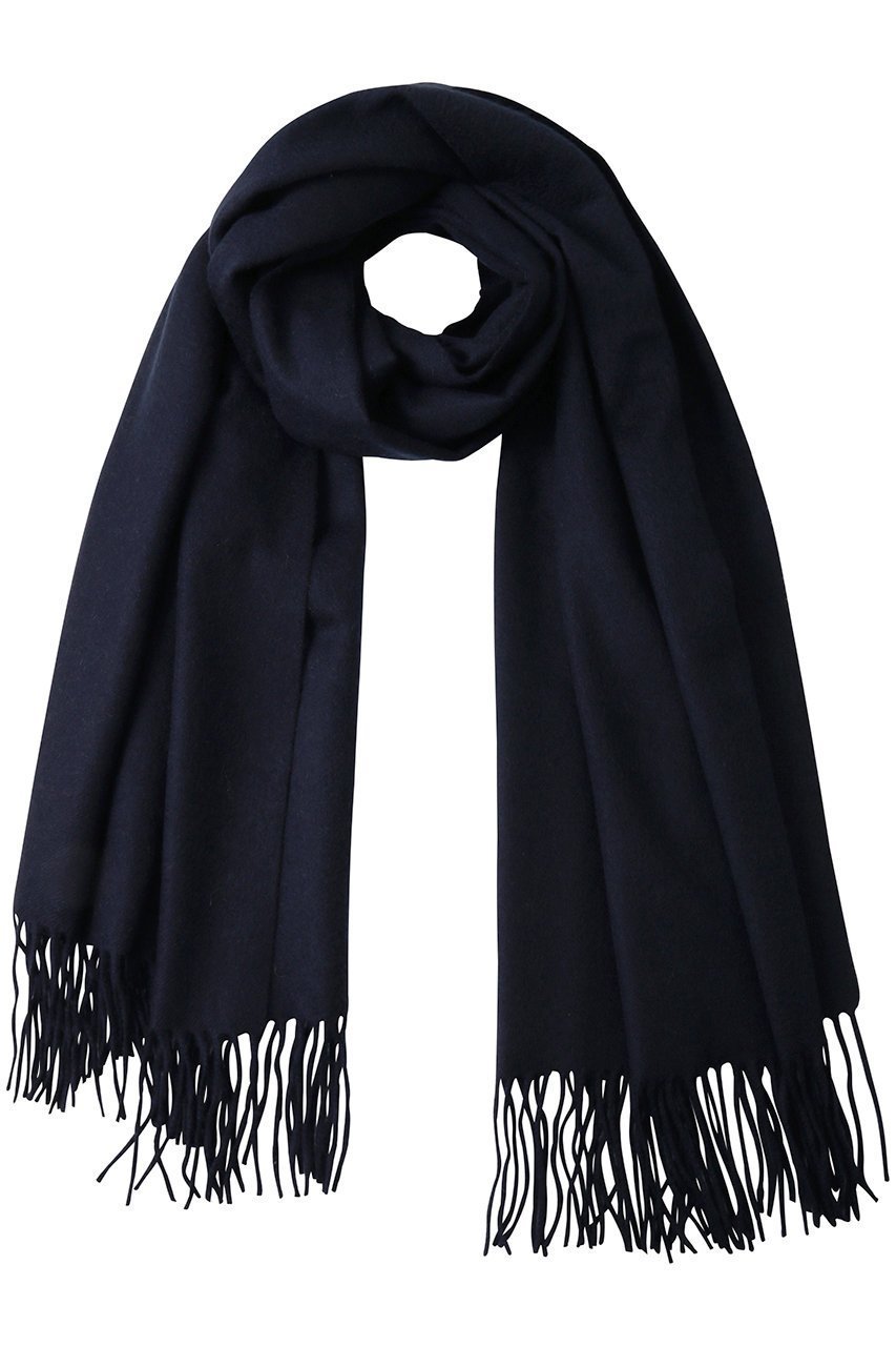 【ドンリー/DONGLI】のPLAIN STOLE インテリア・キッズ・メンズ・レディースファッション・服の通販 founy(ファニー) 　ファッション　Fashion　レディースファッション　Fashion for Women　ストール　Soft & Warm Scarves　マフラー・スヌード / 冬小物の定番　Scarves & Mufflers　ユニセックス　Unisex, Genderless　ストール　Stole, Wrap　フリンジ　Fringe, Tassel　プレーン　Plain, Simple　マフラー　Scarf, Muffler　再入荷　Restock / Back in Stock　無地　Plain, Solid Color　ネイビー|ID: prp329100004745599 ipo3291000000034307935