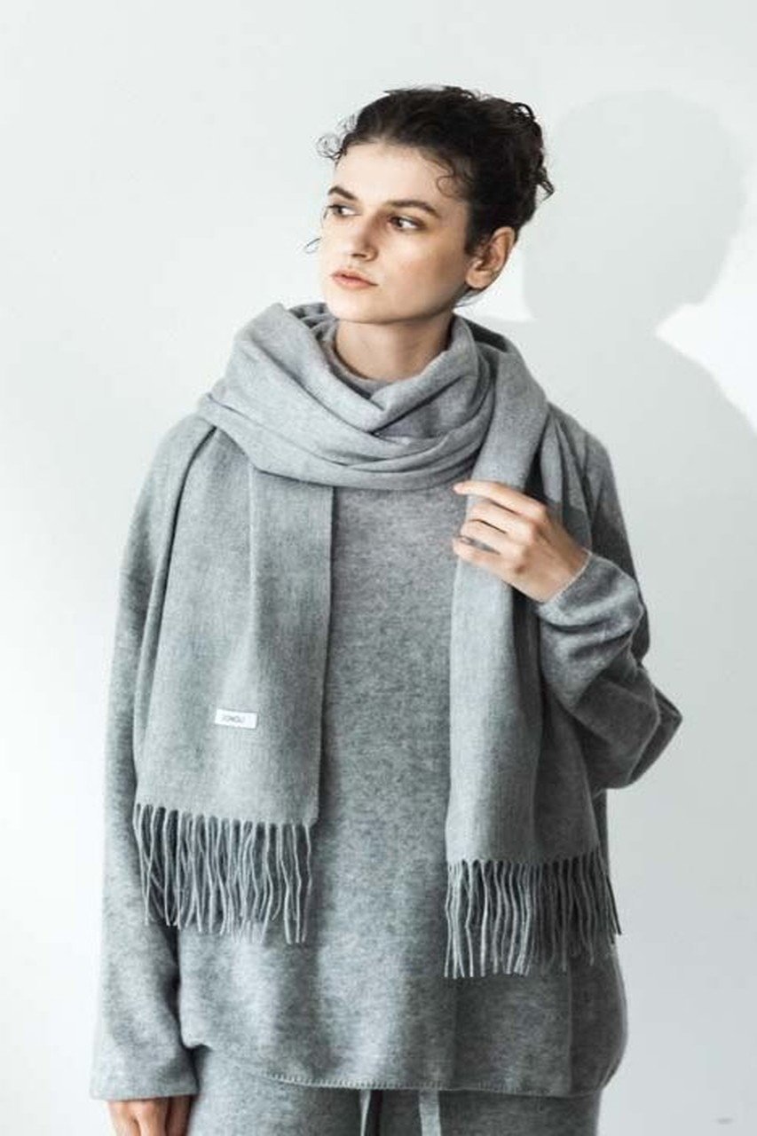 【ドンリー/DONGLI】のPLAIN STOLE 人気、トレンドファッション・服の通販 founy(ファニー) 　ファッション　Fashion　レディースファッション　Fashion for Women　ストール　Soft & Warm Scarves　マフラー・スヌード / 冬小物の定番　Scarves & Mufflers　ユニセックス　Unisex, Genderless　ストール　Stole, Wrap　フリンジ　Fringe, Tassel　プレーン　Plain, Simple　マフラー　Scarf, Muffler　再入荷　Restock / Back in Stock　無地　Plain, Solid Color　other-6|ID: prp329100004745599 ipo3291000000035275466