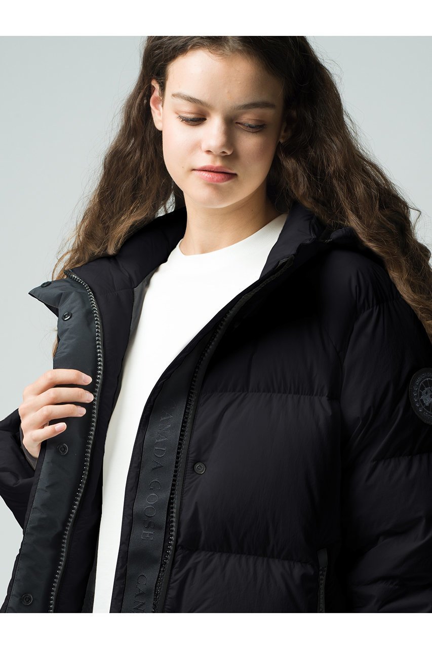 【カナダグース/CANADA GOOSE】の【日本限定】2621WBJ Bryden Puffer BL ブライデン パッファー 人気、トレンドファッション・服の通販 founy(ファニー) 　ファッション　Fashion　レディースファッション　Fashion for Women　アウター　Coat / Outerwear Collection　コート・ロングコート・ピーコート　Long Coats, Peacoats & More　ジャケット　Jacket, Outerwear　ダウン　Down, Puffer　ドローコード　Drawcord, Drawstring Cord　パフォーマンス　Performance, Active Function　フィット　Fit, Slim Fit　フラップ　Flap, Flap Pocket　ポケット　Pocket, Pocket Detail　別注　Limited Edition, Custom Order　リブニット　Rib Knit, Ribbed Knit　冬　Winter / This Winter　再入荷　Restock / Back in Stock　other-8|ID: prp329100004745602 ipo3291000000034307970