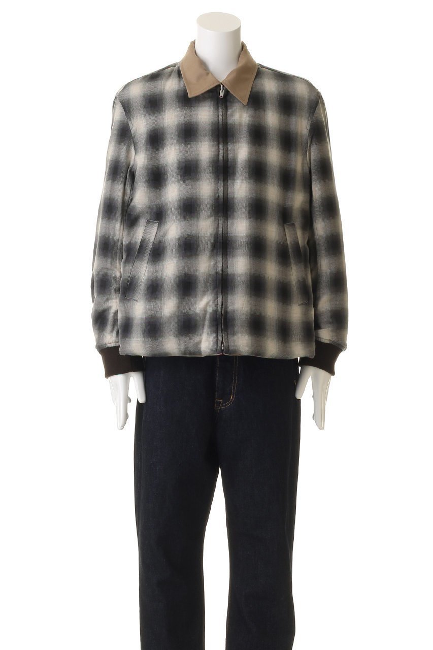 【セブン バイ セブン/SEVEN BY SEVEN / MEN】の【MEN】REVERSIBLE ブルゾン 人気、トレンドファッション・服の通販 founy(ファニー) 　ファッション　Fashion　メンズファッション　Fashion for Men　クラシック　Classic, Timeless Style　シンプル　Simple, Minimal　ジャケット　Jacket, Outerwear　チェック　Check, Plaid, Tartan　ブルゾン　Blouson, Bomber Jacket　リバーシブル　Reversible, Two-Sided　無地　Plain, Solid Color　other-6|ID: prp329100004745604 ipo3291000000035986946