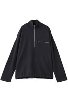 【イレーヴ/YLEVE / MEN】の【MEN】 ULTRAFINE メリノ ミルド ウール ニット ハーフ ジップ プルオーバー スモーキーネイビー|ID: prp329100004745606 ipo3291000000035403883