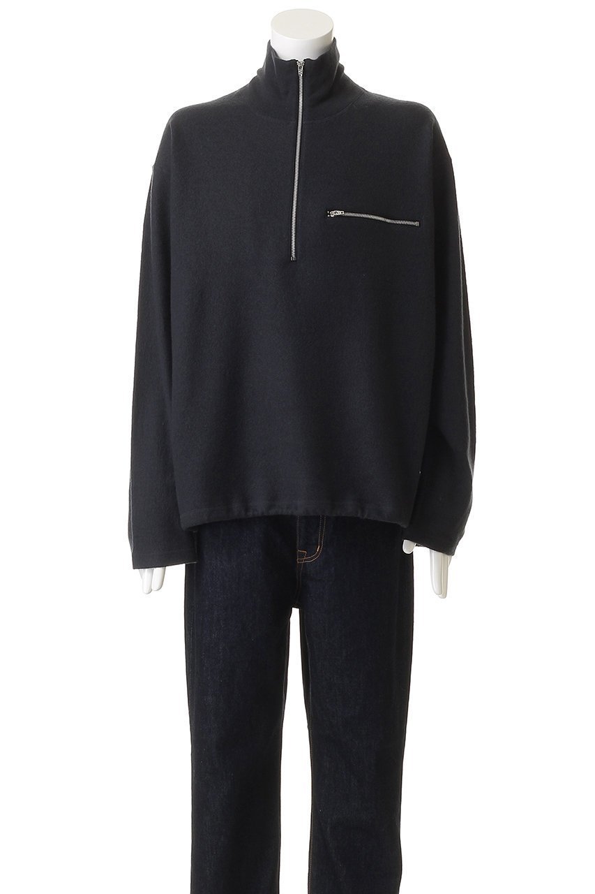【イレーヴ/YLEVE / MEN】の【MEN】 ULTRAFINE メリノ ミルド ウール ニット ハーフ ジップ プルオーバー 人気、トレンドファッション・服の通販 founy(ファニー) 　ファッション　Fashion　メンズファッション　Fashion for Men　トップス・カットソー　Cut & Sew Tops　ニット・セーター / 定番トップス　Knit Tops & Sweaters　インナー　Innerwear　カットソー　Cut and Sewn Top　ジップ　Zip, Zipper　ハーフ　Half, Half-Length　other-2|ID: prp329100004745606 ipo3291000000035403885