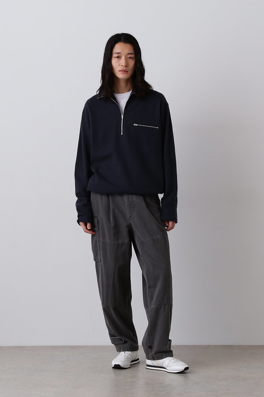 【イレーヴ/YLEVE / MEN】の【MEN】 ULTRAFINE メリノ ミルド ウール ニット ハーフ ジップ プルオーバー 人気、トレンドファッション・服の通販 founy(ファニー) 　ファッション　Fashion　メンズファッション　Fashion for Men　トップス・カットソー　Cut & Sew Tops　ニット・セーター / 定番トップス　Knit Tops & Sweaters　インナー　Innerwear　カットソー　Cut and Sewn Top　ジップ　Zip, Zipper　ハーフ　Half, Half-Length　other-8|ID: prp329100004745606 ipo3291000000035403891