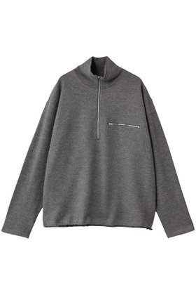 【イレーヴ/YLEVE / MEN】の【MEN】 ULTRAFINE メリノ ミルド ウール ニット ハーフ ジップ プルオーバー 人気、トレンドファッション・服の通販 founy(ファニー) ファッション Fashion メンズファッション Fashion for Men トップス・カットソー Cut & Sew Tops ニット・セーター / 定番トップス Knit Tops & Sweaters インナー Innerwear カットソー Cut and Sewn Top ジップ Zip, Zipper ハーフ Half, Half-Length |ID:prp329100004745606