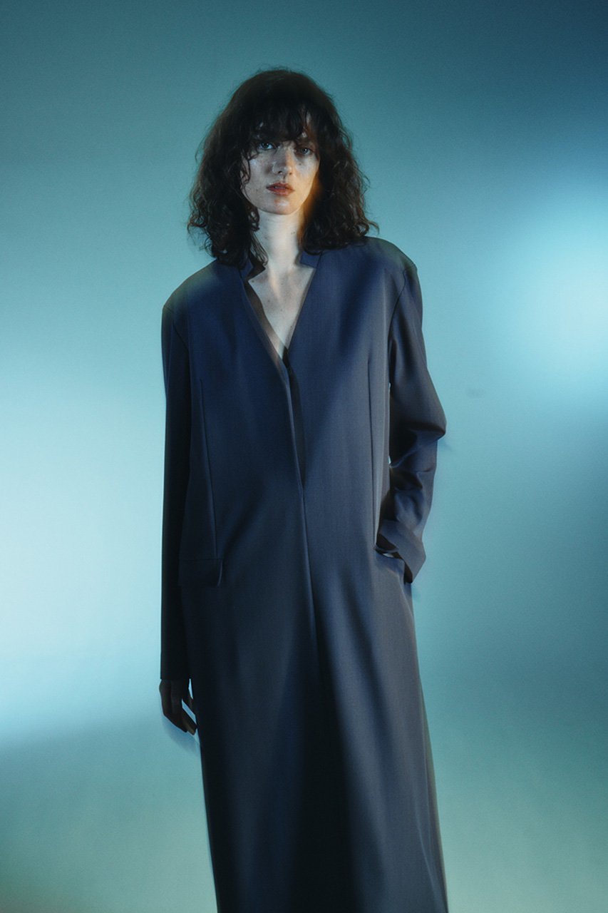【リムアーク/RIM.ARK】の【10/23 10:00販売開始】JK like dress/ドレス インテリア・キッズ・メンズ・レディースファッション・服の通販 founy(ファニー) 　ファッション　Fashion　レディースファッション　Fashion for Women　ワンピース　Dresses　フォーマル・パーティードレス・結婚式用ドレス　Elegant & Casual Dresses　チュニック　Tunic Tops & Dresses　おすすめ　Recommended / Our Picks　インナー　Innerwear　ジャケット　Jacket, Outerwear　スマート　Smart, Elegant　チュニック　Tunic, Long Top　ドレス　Dress, One-Piece　ハイネック　High Neck, Mock Neck　ロング　Long, Long-Length　チャコールグレー|ID: prp329100004745609 ipo3291000000034308131