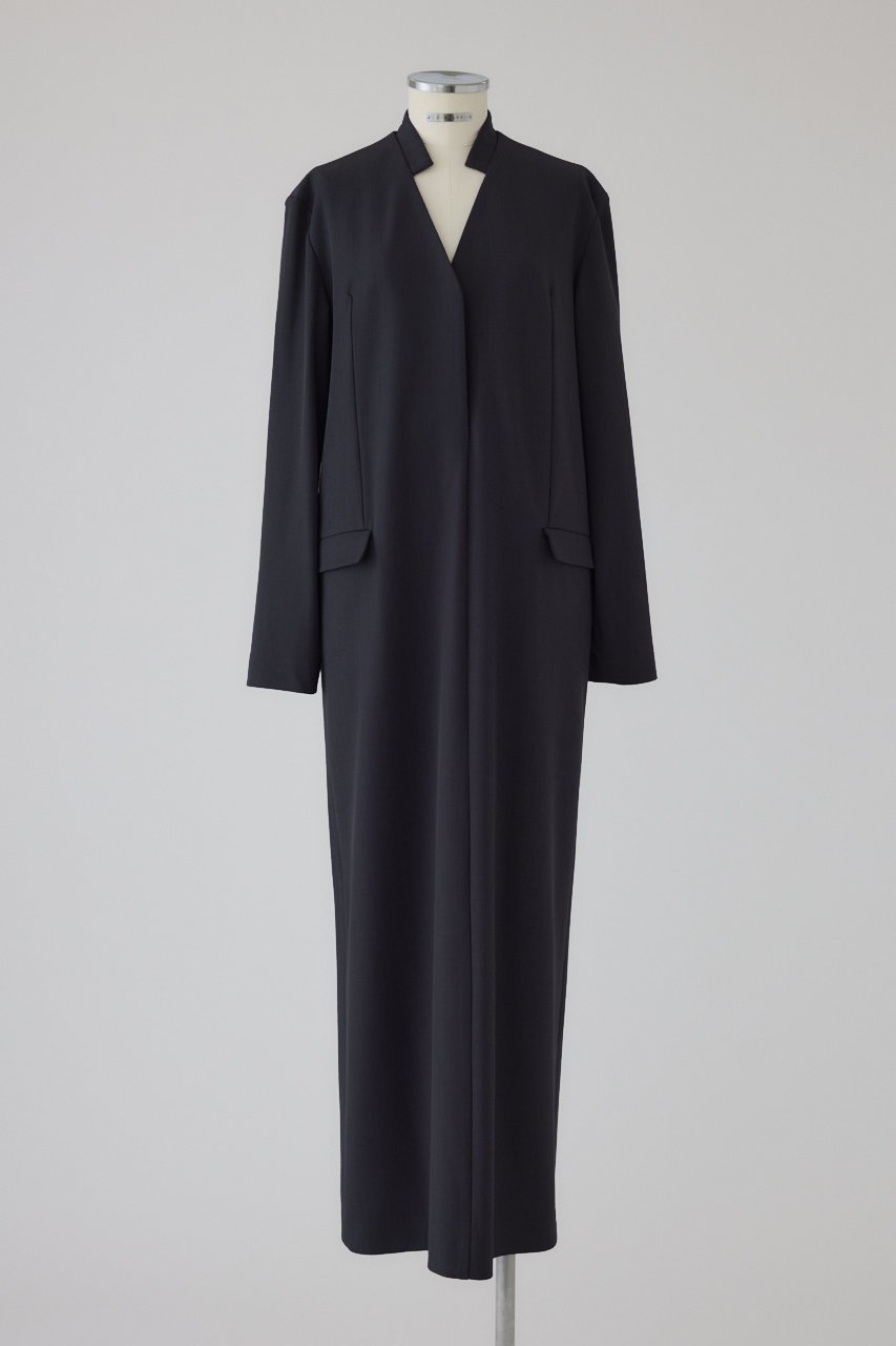 【リムアーク/RIM.ARK】のJK like dress/ドレス インテリア・キッズ・メンズ・レディースファッション・服の通販 founy(ファニー) 　ファッション　Fashion　レディースファッション　Fashion for Women　ワンピース　Dresses　フォーマル・パーティードレス・結婚式用ドレス　Elegant & Casual Dresses　チュニック　Tunic Tops & Dresses　2026年　2026　おすすめ　Recommended / Our Picks　インナー　Innerwear　ジャケット　Jacket, Outerwear　スマート　Smart, Elegant　チュニック　Tunic, Long Top　ドレス　Dress, One-Piece　ハイネック　High Neck, Mock Neck　ロング　Long, Long-Length　夏　Summer　春　Spring　S/S・春夏　SS, Spring/Summer, Warm Season　ネイビー|ID: prp329100004745609 ipo3291000000035808674