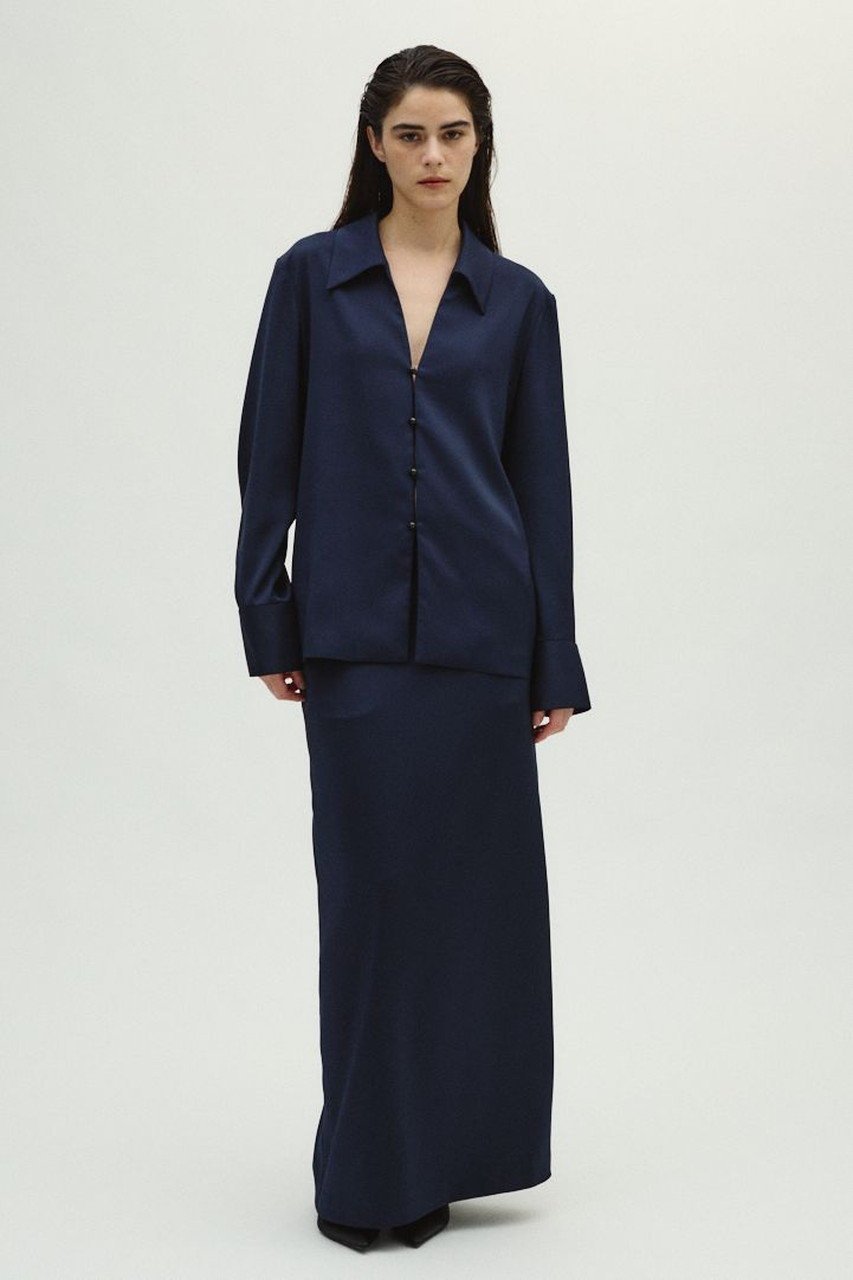 【リムアーク/RIM.ARK】のOpen collar slim SH JK/ジャケット 人気、トレンドファッション・服の通販 founy(ファニー) 　ファッション　Fashion　レディースファッション　Fashion for Women　アウター　Coat / Outerwear Collection　レディースジャケット・軽アウター　Jackets　トップス・カットソー　Cut & Sew Tops　2026年　2026　オケージョン　Occasion Wear　サテン　Satin, Glossy Fabric　ジャケット　Jacket, Outerwear　スリーブ　Sleeve, Long Sleeve / Short Sleeve　セットアップ　Set-Up, Coordinated Outfit　ダブル　Double, Double-Breasted　ラグジュアリー　Luxury, Elegant　ロング　Long, Long-Length　エレガント 上品　Elegant　夏　Summer　春　Spring　S/S・春夏　SS, Spring/Summer, Warm Season　other-2|ID: prp329100004745610 ipo3291000000035860835