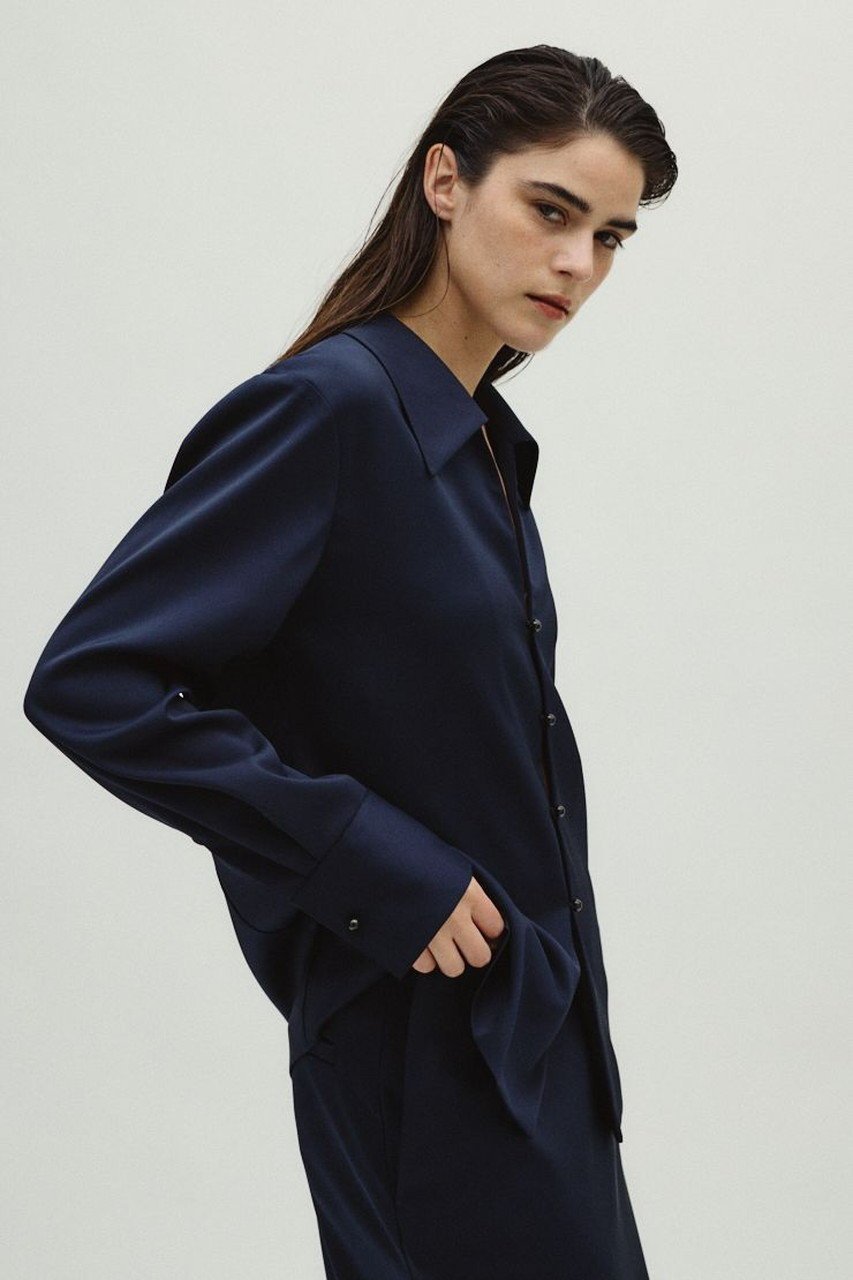 【リムアーク/RIM.ARK】のOpen collar slim SH JK/ジャケット 人気、トレンドファッション・服の通販 founy(ファニー) 　ファッション　Fashion　レディースファッション　Fashion for Women　アウター　Coat / Outerwear Collection　レディースジャケット・軽アウター　Jackets　トップス・カットソー　Cut & Sew Tops　2026年　2026　オケージョン　Occasion Wear　サテン　Satin, Glossy Fabric　ジャケット　Jacket, Outerwear　スリーブ　Sleeve, Long Sleeve / Short Sleeve　セットアップ　Set-Up, Coordinated Outfit　ダブル　Double, Double-Breasted　ラグジュアリー　Luxury, Elegant　ロング　Long, Long-Length　エレガント 上品　Elegant　夏　Summer　春　Spring　S/S・春夏　SS, Spring/Summer, Warm Season　other-5|ID: prp329100004745610 ipo3291000000035860838