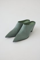 【リムアーク/RIM.ARK】の【10/23 10:00販売開始】Pointed satin mule/ミュール ライトカーキ|ID:prp329100004745612
