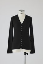 【リムアーク/RIM.ARK】の【1/1 10:00販売開始】Many hook V neck tops/ニット ブラック|ID: prp329100004745613 ipo3291000000035002420