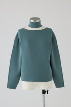 【リムアーク/RIM.ARK】のNeck parts knit tops/ニット ブルー|ID:prp329100004745615