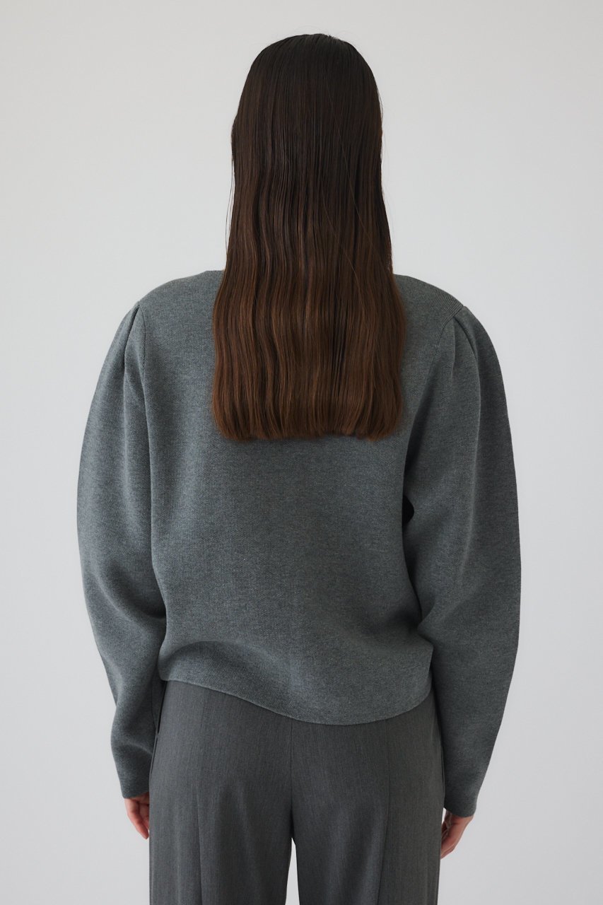 【リムアーク/RIM.ARK】のNeck parts knit tops/ニット 人気、トレンドファッション・服の通販 founy(ファニー) 　ファッション　Fashion　レディースファッション　Fashion for Women　トップス・カットソー　Cut & Sew Tops　ニット　Knit Tops & Sweaters　カジュアルプルオーバー・ニットトップス　Pullovers & Knit Tops / Casual Pullovers　2026年　2026　おすすめ　Recommended / Our Picks　アクセサリー　Fashion Accessories　インナー　Innerwear　クラシカル　Classical, Vintage-Inspired　デコルテ　Décolleté, Neckline　ハイネック　High Neck, Mock Neck　エレガント 上品　Elegant　夏　Summer　春　Spring　S/S・春夏　SS, Spring/Summer, Warm Season　other-4|ID: prp329100004745615 ipo3291000000034816945