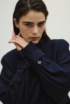 【リムアーク/RIM.ARK】のDobby stripe flap pullover/プルオーバー ネイビー|ID:prp329100004745616