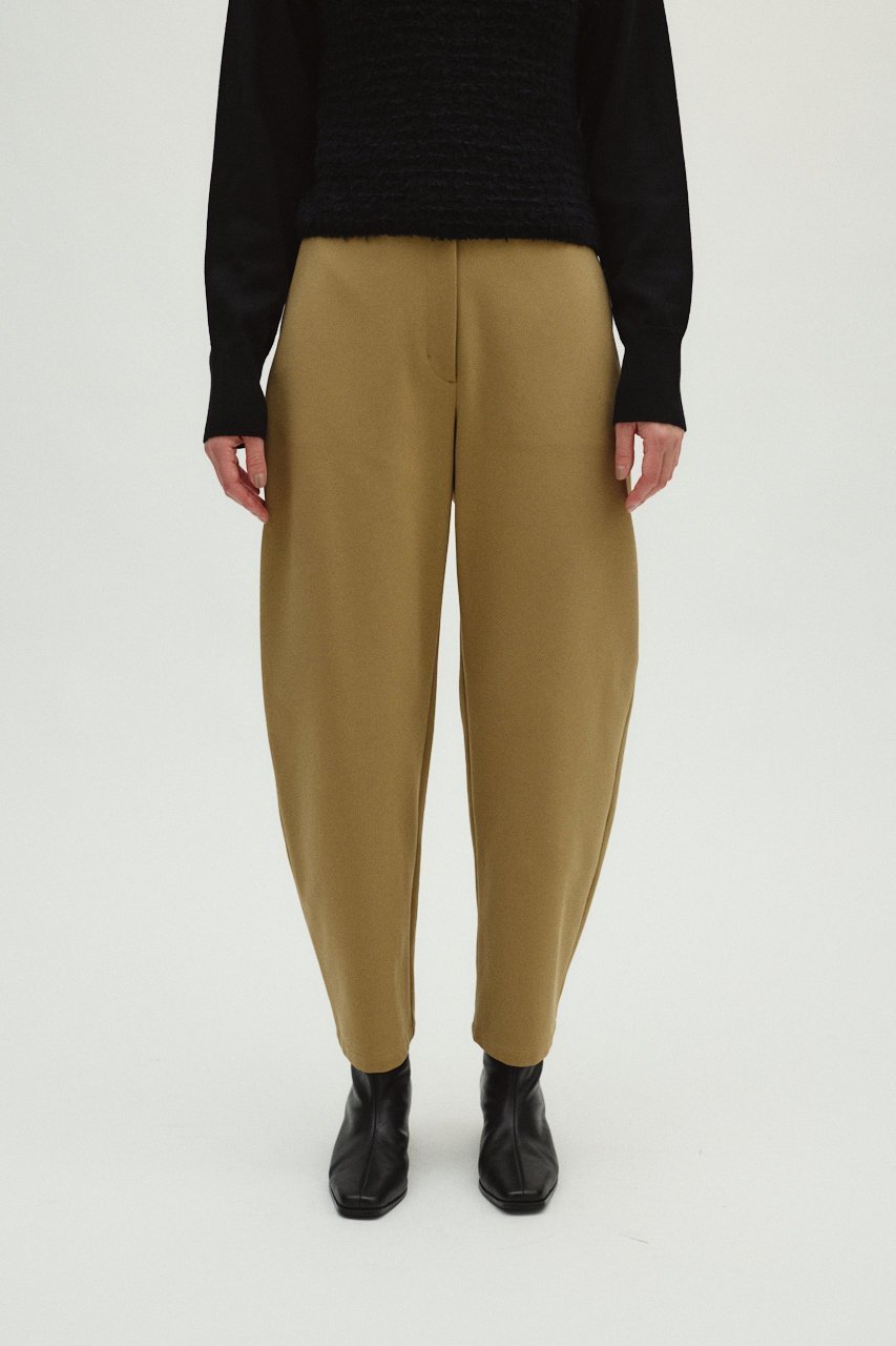 【リムアーク/RIM.ARK】のJersey round relax PT/パンツ インテリア・キッズ・メンズ・レディースファッション・服の通販 founy(ファニー) 　ファッション　Fashion　レディースファッション　Fashion for Women　パンツ　Pants & Trousers　2026年　2026　ストレッチ　Stretch, Stretchy Fabric　セットアップ　Set-Up, Coordinated Outfit　モダン　Modern, Contemporary　ラウンド　Round, Round Neck　夏　Summer　春　Spring　S/S・春夏　SS, Spring/Summer, Warm Season　ベージュ|ID: prp329100004745618 ipo3291000000035861212