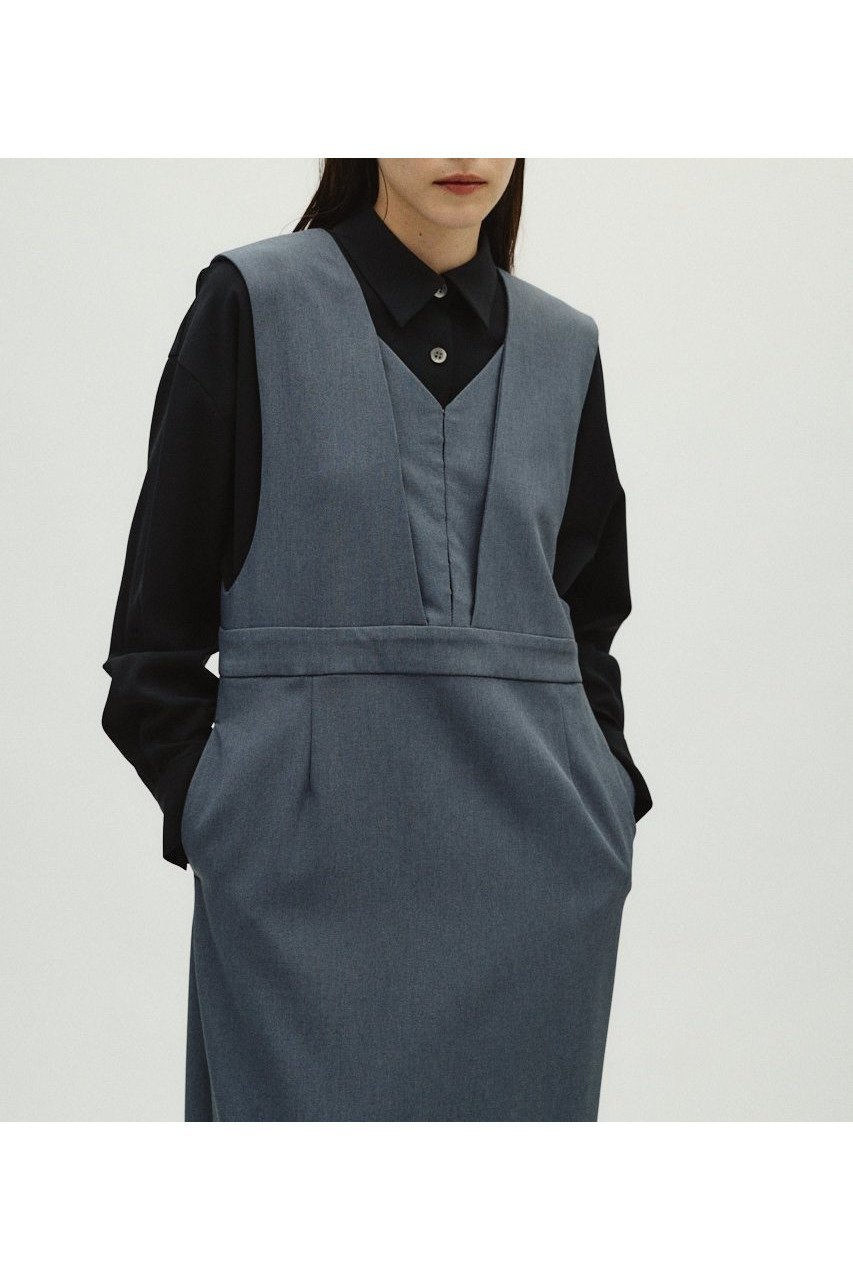 【リムアーク/RIM.ARK】のVest like jumper SK/スカート 人気、トレンドファッション・服の通販 founy(ファニー) 　ファッション　Fashion　レディースファッション　Fashion for Women　アウター　Coat / Outerwear Collection　スカート　Skirts　ロングスカート　Long Skirts / Maxi & Midi Skirts　2026年　2026　インナー　Innerwear　カットソー　Cut and Sewn Top　ツイル　Twist, Twisted Detail　ロング　Long, Long-Length　夏　Summer　春　Spring　S/S・春夏　SS, Spring/Summer, Warm Season　other-8|ID: prp329100004745619 ipo3291000000034705522