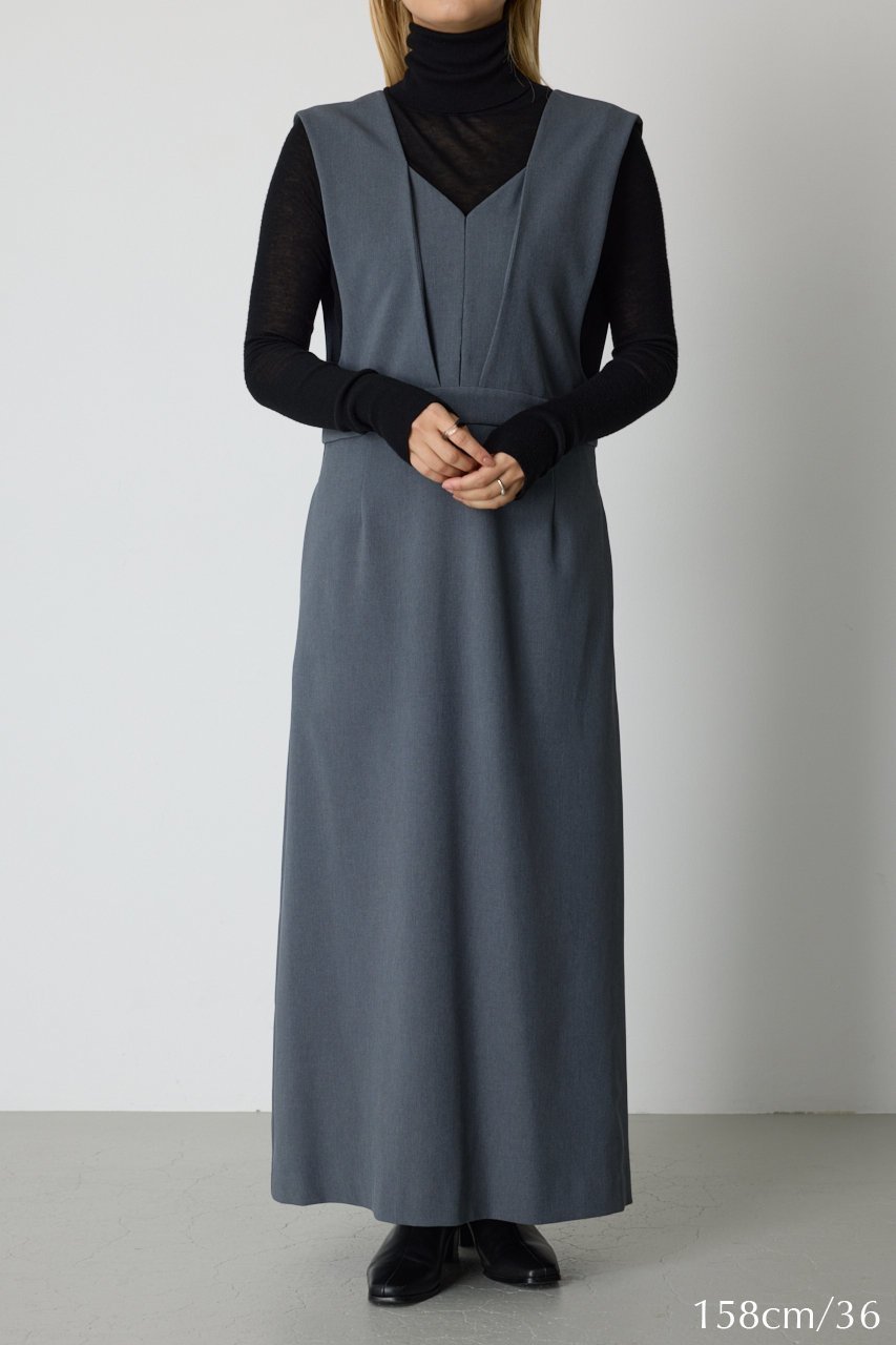 【リムアーク/RIM.ARK】のVest like jumper SK/スカート 人気、トレンドファッション・服の通販 founy(ファニー) 　ファッション　Fashion　レディースファッション　Fashion for Women　アウター　Coat / Outerwear Collection　スカート　Skirts　ロングスカート　Long Skirts / Maxi & Midi Skirts　2026年　2026　インナー　Innerwear　カットソー　Cut and Sewn Top　ツイル　Twist, Twisted Detail　ロング　Long, Long-Length　夏　Summer　春　Spring　S/S・春夏　SS, Spring/Summer, Warm Season　other-8|ID: prp329100004745619 ipo3291000000035494202