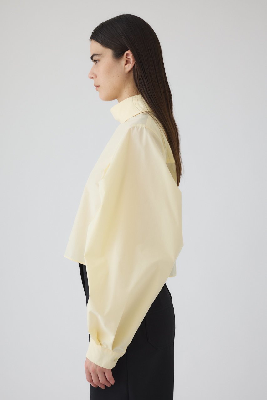 【リムアーク/RIM.ARK】の【10/23 10:00販売開始】Folded neck tuck blouse/ブラウス 人気、トレンドファッション・服の通販 founy(ファニー) 　ファッション　Fashion　レディースファッション　Fashion for Women　トップス・カットソー　Cut & Sew Tops　シャツ・ブラウス・オフィスカジュアル　Elegant Blouses & Button-Ups　おすすめ　Recommended / Our Picks　シルキー　Silky, Smooth Texture　スリーブ　Sleeve, Long Sleeve / Short Sleeve　タイプライター　Typewriter Fabric, Crisp Cotton　ダウン　Down, Puffer　デニム　Denim, Jeans Material　ハイネック　High Neck, Mock Neck　フォルム　Silhouette, Form　ロング　Long, Long-Length　エレガント 上品　Elegant　入学式　Entrance Ceremony　other-3|ID: prp329100004745621 ipo3291000000034308244