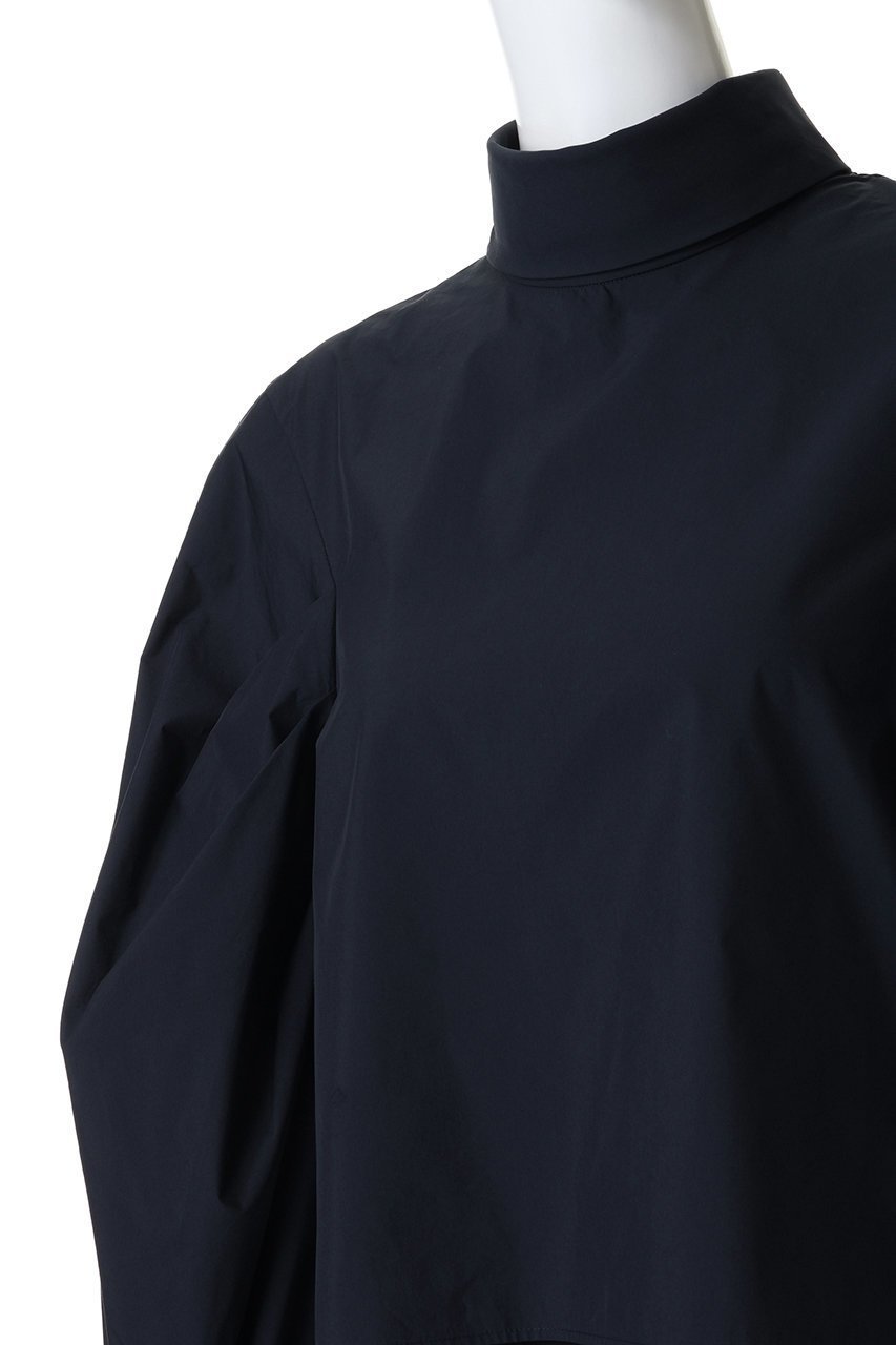 【リムアーク/RIM.ARK】のFolded neck tuck blouse/ブラウス 人気、トレンドファッション・服の通販 founy(ファニー) 　ファッション　Fashion　レディースファッション　Fashion for Women　トップス・カットソー　Cut & Sew Tops　シャツ・ブラウス・オフィスカジュアル　Elegant Blouses & Button-Ups　2026年　2026　おすすめ　Recommended / Our Picks　シルキー　Silky, Smooth Texture　スリーブ　Sleeve, Long Sleeve / Short Sleeve　タイプライター　Typewriter Fabric, Crisp Cotton　ダウン　Down, Puffer　デニム　Denim, Jeans Material　ハイネック　High Neck, Mock Neck　フォルム　Silhouette, Form　ロング　Long, Long-Length　エレガント 上品　Elegant　入学式　Entrance Ceremony　夏　Summer　春　Spring　S/S・春夏　SS, Spring/Summer, Warm Season　other-5|ID: prp329100004745621 ipo3291000000034806869