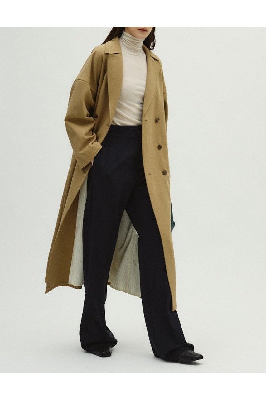 【リムアーク/RIM.ARK】のSpring CT/コート 人気、トレンドファッション・服の通販 founy(ファニー) 　ファッション　Fashion　レディースファッション　Fashion for Women　アウター　Coat / Outerwear Collection　コート・ロングコート・ピーコート　Long Coats, Peacoats & More　春　Spring　クラシック　Classic, Timeless Style　ストライプ　Stripe, Striped Pattern　ストレッチ　Stretch, Stretchy Fabric　セットアップ　Set-Up, Coordinated Outfit　ダブル　Double, Double-Breasted　デニム　Denim, Jeans Material　人気　Popular, Best Seller　ロング　Long, Long-Length　S/S・春夏　SS, Spring/Summer, Warm Season　おすすめ　Recommended / Our Picks　夏　Summer　2026年　2026　other-3|ID: prp329100004745622 ipo3291000000034705549