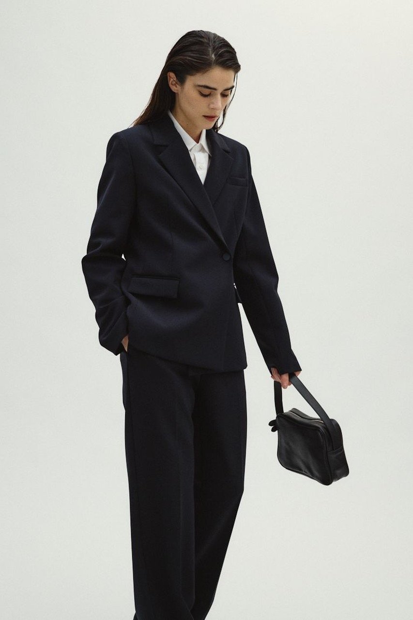 【リムアーク/RIM.ARK】の【10/23 10:00販売開始】Double cloth wrapped JK/ジャケット 人気、トレンドファッション・服の通販 founy(ファニー) 　ファッション　Fashion　レディースファッション　Fashion for Women　アウター　Coat / Outerwear Collection　レディースジャケット・軽アウター　Jackets　アシンメトリー　Asymmetrical Style　ジャケット　Jacket, Outerwear　ストレッチ　Stretch, Stretchy Fabric　セットアップ　Set-Up, Coordinated Outfit　ダブル　Double, Double-Breasted　フロント　Front, Front Design　リュクス　Luxury, Elegant, High-End, Chic　エレガント 上品　Elegant　other-3|ID: prp329100004745624 ipo3291000000034308274