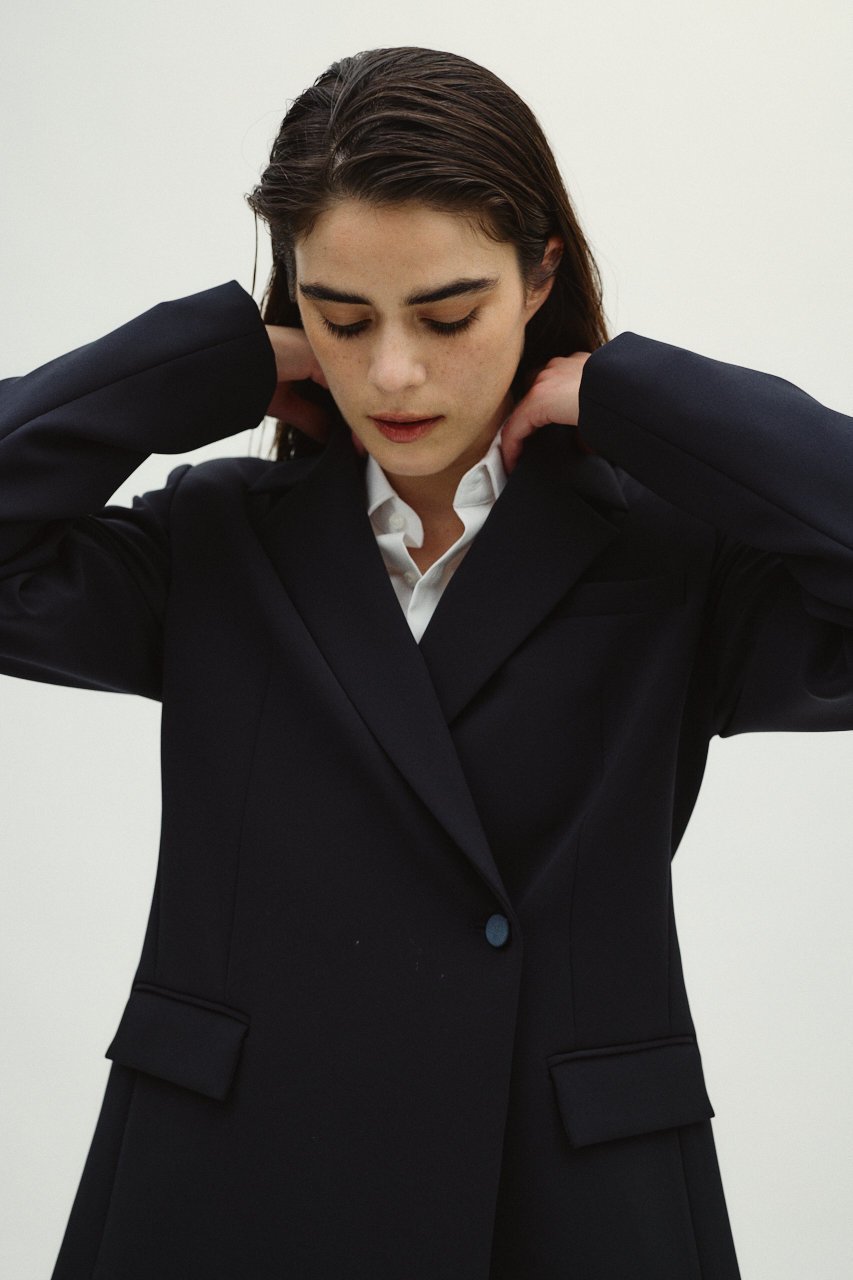 【リムアーク/RIM.ARK】の【10/23 10:00販売開始】Double cloth wrapped JK/ジャケット 人気、トレンドファッション・服の通販 founy(ファニー) 　ファッション　Fashion　レディースファッション　Fashion for Women　アウター　Coat / Outerwear Collection　レディースジャケット・軽アウター　Jackets　アシンメトリー　Asymmetrical Style　ジャケット　Jacket, Outerwear　ストレッチ　Stretch, Stretchy Fabric　セットアップ　Set-Up, Coordinated Outfit　ダブル　Double, Double-Breasted　フロント　Front, Front Design　リュクス　Luxury, Elegant, High-End, Chic　エレガント 上品　Elegant　other-5|ID: prp329100004745624 ipo3291000000034308276
