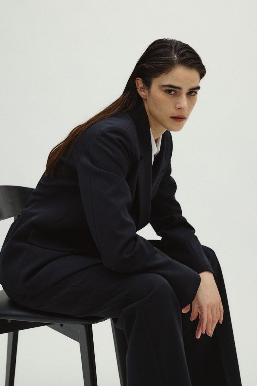 【リムアーク/RIM.ARK】の【10/23 10:00販売開始】Double cloth wrapped JK/ジャケット 人気、トレンドファッション・服の通販 founy(ファニー) 　ファッション　Fashion　レディースファッション　Fashion for Women　アウター　Coat / Outerwear Collection　レディースジャケット・軽アウター　Jackets　アシンメトリー　Asymmetrical Style　ジャケット　Jacket, Outerwear　ストレッチ　Stretch, Stretchy Fabric　セットアップ　Set-Up, Coordinated Outfit　ダブル　Double, Double-Breasted　フロント　Front, Front Design　リュクス　Luxury, Elegant, High-End, Chic　エレガント 上品　Elegant　other-6|ID: prp329100004745624 ipo3291000000034308277