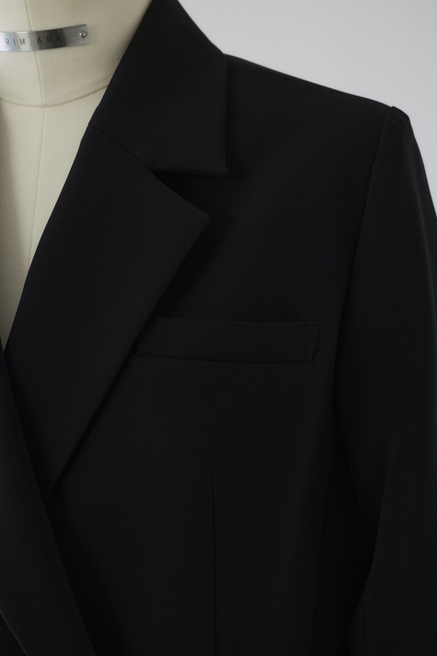 【リムアーク/RIM.ARK】のDouble cloth wrapped JK/ジャケット 人気、トレンドファッション・服の通販 founy(ファニー) ファッション Fashion レディースファッション Fashion for Women アウター Coat / Outerwear Collection レディースジャケット・軽アウター Jackets アシンメトリー Asymmetrical Style ジャケット Jacket, Outerwear ストレッチ Stretch, Stretchy Fabric セットアップ Set-Up, Coordinated Outfit ダブル Double, Double-Breasted フロント Front, Front Design リュクス Luxury, Elegant, High-End, Chic エレガント 上品 Elegant other-6|ID: prp329100004745624 ipo3291000000036146344