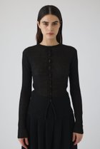 【リムアーク/RIM.ARK】の【10/23 10:00販売開始】Sheer rib spring knit/ニット 人気、トレンドファッション・服の通販 founy(ファニー) ファッション Fashion レディースファッション Fashion for Women トップス・カットソー Cut & Sew Tops ニット Knit Tops & Sweaters カジュアルプルオーバー・ニットトップス Pullovers & Knit Tops / Casual Pullovers おすすめ Recommended / Our Picks フロント Front, Front Design リブニット Rib Knit, Ribbed Knit エレガント 上品 Elegant 春 Spring thumbnail ブラック|ID: prp329100004745625 ipo3291000000034308280