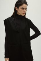 【リムアーク/RIM.ARK】の【10/23 10:00販売開始】Sharp neck Cape/ケープ 人気、トレンドファッション・服の通販 founy(ファニー) ファッション Fashion レディースファッション Fashion for Women ストール Soft & Warm Scarves マフラー・スヌード / 冬小物の定番 Scarves & Mufflers カットソー Cut and Sewn Top シンプル Simple, Minimal ストール Stole, Wrap ドレープ Drape, Draping Fabric ベスト Vest, Waistcoat マフラー Scarf, Muffler thumbnail ブラック|ID: prp329100004745628 ipo3291000000034308309