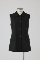【リムアーク/RIM.ARK】の【10/23 10:00販売開始】Classy sleeveless tops/トップス 人気、トレンドファッション・服の通販 founy(ファニー) ファッション Fashion レディースファッション Fashion for Women トップス・カットソー Cut & Sew Tops キャミソール&ノースリーブ Camisoles & Sleeveless Tops シャツ・ブラウス・オフィスカジュアル Elegant Blouses & Button-Ups おすすめ Recommended / Our Picks セットアップ Set-Up, Coordinated Outfit ノースリーブ Sleeveless, No-Sleeve ベスト Vest, Waistcoat マニッシュ Mannish, Boyish ロング Long, Long-Length thumbnail ブラック|ID: prp329100004745629 ipo3291000000034308315