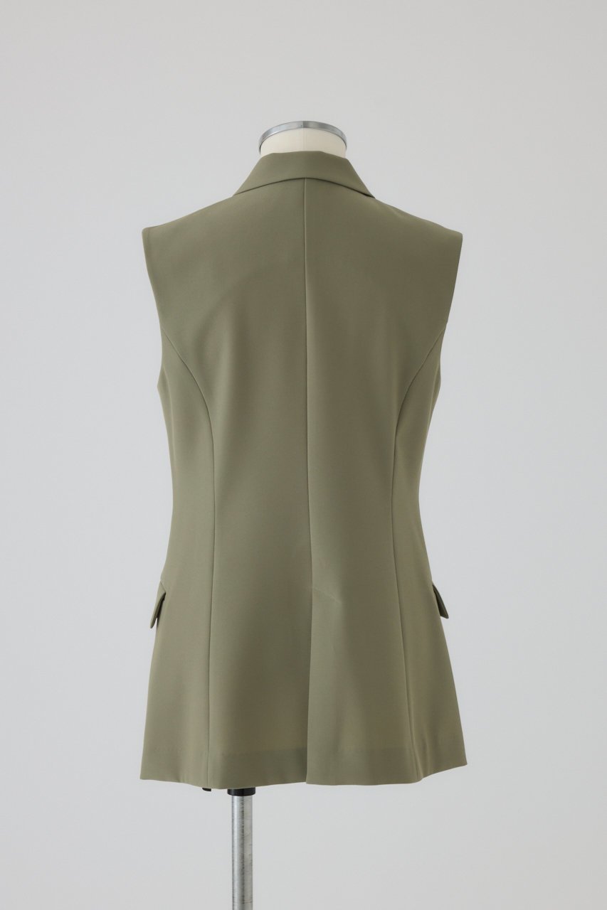 【リムアーク/RIM.ARK】の【10/23 10:00販売開始】Classy sleeveless tops/トップス 人気、トレンドファッション・服の通販 founy(ファニー) 　ファッション　Fashion　レディースファッション　Fashion for Women　トップス・カットソー　Cut & Sew Tops　キャミソール&ノースリーブ　Camisoles & Sleeveless Tops　シャツ・ブラウス・オフィスカジュアル　Elegant Blouses & Button-Ups　おすすめ　Recommended / Our Picks　セットアップ　Set-Up, Coordinated Outfit　ノースリーブ　Sleeveless, No-Sleeve　ベスト　Vest, Waistcoat　マニッシュ　Mannish, Boyish　ロング　Long, Long-Length　other-4|ID: prp329100004745629 ipo3291000000034308320