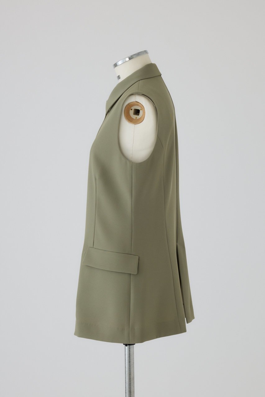 【リムアーク/RIM.ARK】の【2/4 10:00販売開始】Classy sleeveless tops/トップス 人気、トレンドファッション・服の通販 founy(ファニー) ファッション Fashion レディースファッション Fashion for Women トップス・カットソー Cut & Sew Tops キャミソール&ノースリーブ Camisoles & Sleeveless Tops シャツ・ブラウス・オフィスカジュアル Elegant Blouses & Button-Ups 2026年 2026 おすすめ Recommended / Our Picks セットアップ Set-Up, Coordinated Outfit ノースリーブ Sleeveless, No-Sleeve ベスト Vest, Waistcoat マニッシュ Mannish, Boyish ロング Long, Long-Length 夏 Summer 春 Spring S/S・春夏 SS, Spring/Summer, Warm Season other-3|ID: prp329100004745629 ipo3291000000035507257