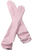 【メゾンスペシャル/MAISON SPECIAL】のSide Gathers faux Leather Long Gloves/サイドギャザーフェイクレザーロンググローブ PNK(ピンク)|ID: prp329100004747007 ipo3291000000035889004