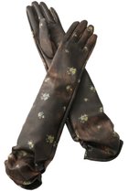 【メゾンスペシャル/MAISON SPECIAL】のSide Gathers faux Leather Long Gloves/サイドギャザーフェイクレザーロンググローブ BRN(ブラウン)|ID: prp329100004747007 ipo3291000000035889006