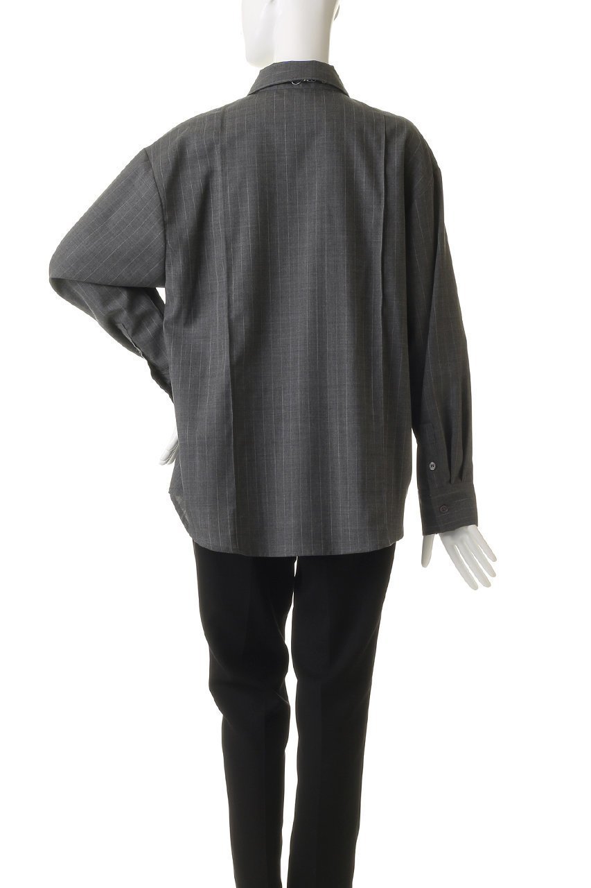 【メゾンスペシャル/MAISON SPECIAL】のChain Tie Shirt/チェーンネクタイシャツ 人気、トレンドファッション・服の通販 founy(ファニー) ファッション Fashion レディースファッション Fashion for Women トップス・カットソー Cut & Sew Tops シャツ・ブラウス・オフィスカジュアル Elegant Blouses & Button-Ups なめらか Smooth, Silky Texture アクセサリー Fashion Accessories シンプル Simple, Minimal ストライプ Stripe, Striped Pattern スリーブ Sleeve, Long Sleeve / Short Sleeve チェーン Chain, Chain Strap ドット Polka Dot, Dot Pattern ドレス Dress, One-Piece ドレープ Drape, Draping Fabric パターン Pattern, Design Print フィット Fit, Slim Fit プリント Print, Printed Pattern ベーシック Basic, Essential リラックス Relax, Relaxed Fit ロング Long, Long-Length エレガント 上品 Elegant other-4|ID: prp329100004747008 ipo3291000000034320567