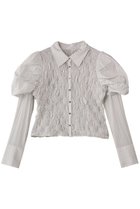 【メゾンスペシャル/MAISON SPECIAL】のPuff Sleeves Shirring Shirt/パフスリーブシャーリングシャツ WHT(ホワイト)|ID: prp329100004747009 ipo3291000000034320575