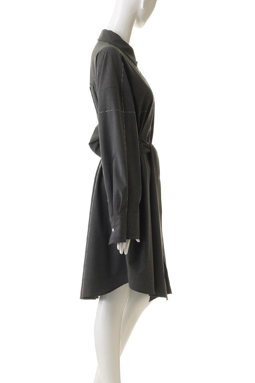 【メゾンスペシャル/MAISON SPECIAL】のHand Stitch Shirt Dress/ハンドステッチシャツワンピース 人気、トレンドファッション・服の通販 founy(ファニー) 　ファッション　Fashion　レディースファッション　Fashion for Women　ワンピース　Dresses　フォーマル・パーティードレス・結婚式用ドレス　Elegant & Casual Dresses　シャツワンピース / 1枚で着映えコーデ　Shirt Dresses　チュニック　Tunic Tops & Dresses　クラシカル　Classical, Vintage-Inspired　クラシック　Classic, Timeless Style　今季　This Season, Current Season　ストライプ　Stripe, Striped Pattern　チュニック　Tunic, Long Top　パターン　Pattern, Design Print　フェミニン　Feminine, Girly　フロント　Front, Front Design　ロング　Long, Long-Length　再入荷　Restock / Back in Stock　エレガント 上品　Elegant　other-3|ID: prp329100004747010 ipo3291000000034320588