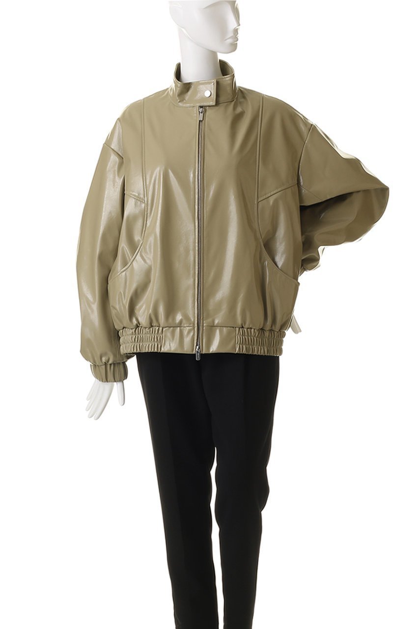 【メゾンスペシャル/MAISON SPECIAL】のEnamel Blouson/エナメルブルゾン 人気、トレンドファッション・服の通販 founy(ファニー) 　ファッション　Fashion　レディースファッション　Fashion for Women　アウター　Coat / Outerwear Collection　レディースジャケット・軽アウター　Jackets　ブルゾンジャケット・スポーティアウター　Blouson Jackets　エナメル　Patent Leather　ギャザー　Gathered, Ruffled　ジャケット　Jacket, Outerwear　フェイクレザー　Faux Leather, PU Leather　フォルム　Silhouette, Form　ブルゾン　Blouson, Bomber Jacket　再入荷　Restock / Back in Stock　冬　Winter / This Winter　A/W・秋冬　Autumn/Winter　other-2|ID: prp329100004747011 ipo3291000000034320597